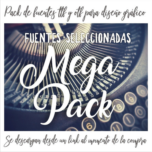 Mega Pack 20000 Fuentes Hand Drawn Hipster Vintage Tatoo Etc 0