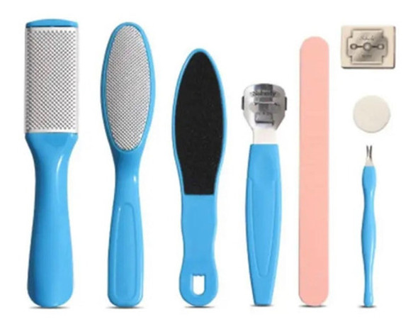 Kit X 8 Pedicura Escofina Garlopin Cuticulas Durezas Callos 0 Kit X 8 Pedicura Escofina Garlopin Cuticulas Durezas Callos 0