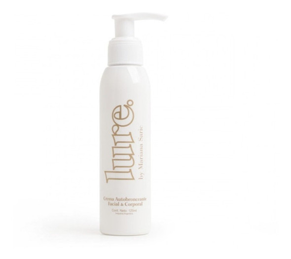 Crema Autobronceante Lure 125ml Facial Corporal Hidratante 0