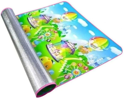 Tapete Atividades Infantil Térmico + Bolsa Centro Atividade 0