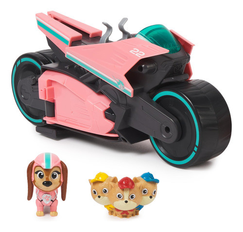 Toy Paw Patrol Mighty Movie Liberty & Poms Vehicles Com Figu 1