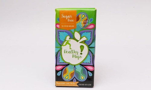 Chocolate Healthy Majo Con Leche Dietético S/azucar X125gr 1