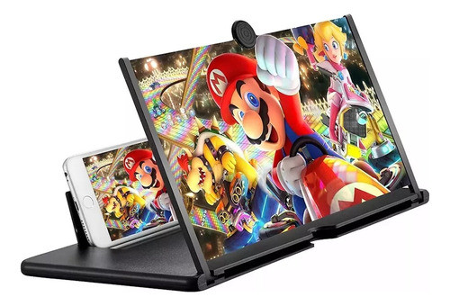 Amplificador De Pantalla 12  3d Lupa Zoom Celular 0