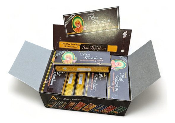 Sai Darshan Doop Pack De 12 Cajas De 20 Gr Incienso Puro 0