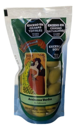 Doypack De Aceitunas Verdes X 180g De Finca Carbonell 0