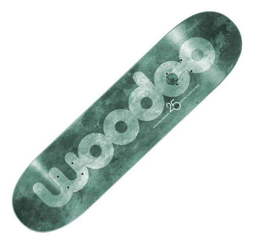 Tabla Skate Profesional Woodoo Washed Green ¡maple! 8.75 0