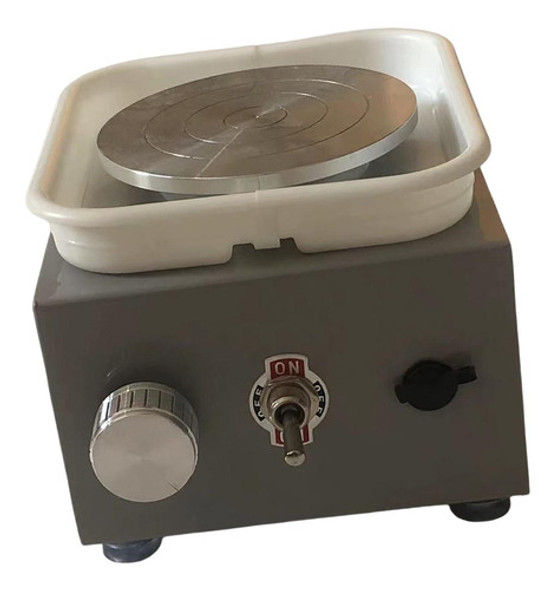 Roda De Cerâmica Elétrica Formadora De Para Cinza 0