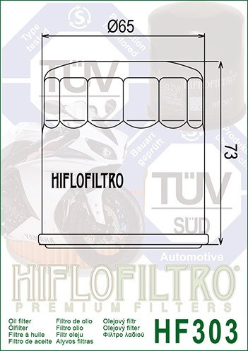 Filtro Aceite Hf303 Honda Xl 1000 Varadero 99 01 Motoshop16 1