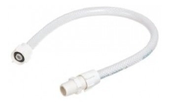Engate Flexível Branco De 50cm Plasbohn - Kit C/12 0