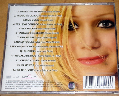 Karina Regalo De Dios Cd Nuevo Sellado Kktus 1