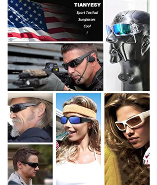 Tianyesy Gafas De Sol Polarizadas Para Hombre Y 1