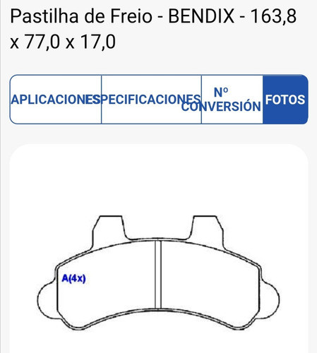 Pastillas De Freno Chevrolet D20 Silverado 1
