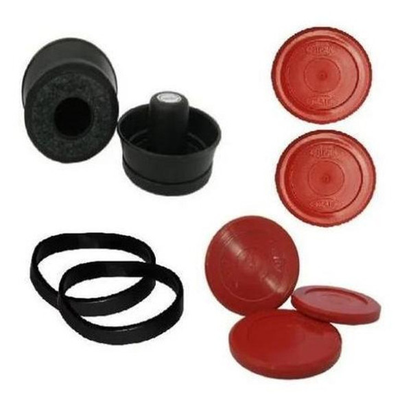 Kit Air Game Rebatedor Disco Carpete E Borracha Aero Hochey 0