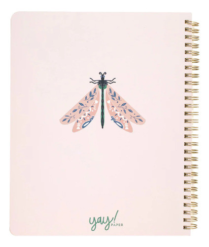 Cuaderno Con Espiral Mariposa - Mosca 1