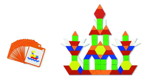 Puzzle Geómetrico Imantado Para Pizarra Magnético Infantil 0
