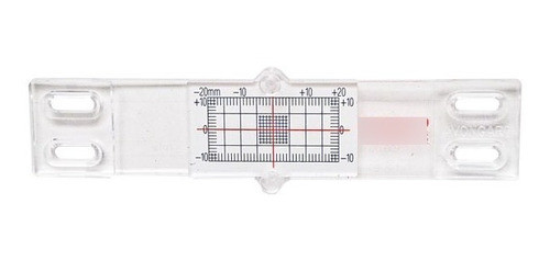 Regla De Anchura De Grietas Sup Plana - Fisurómetro 0