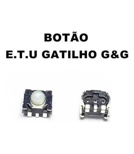 Botão Do Gatilho Eletrônico Airsoft Geg Etu G&g 1 Botão Do Gatilho Eletrônico Airsoft Geg Etu G&g 1