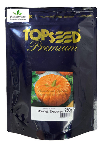 Sementes De Abobora Moranga Exposicao Tp Pcte C/ 250 Gramas 0