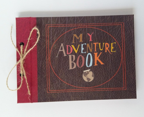 Álbum Scrapbook Up My Adventure Book Tamanho Grande 1