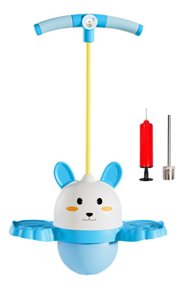 Pogo Com Alça, Bola Pogo Para Crianças, Com Bomba De Azul 0