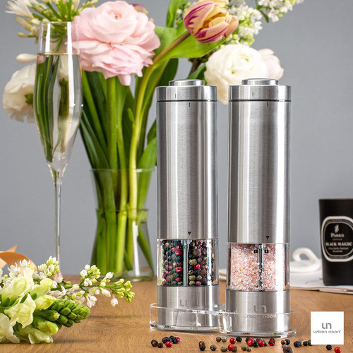 Soporte Transparente Para Molinillos De Sal Urban Noon 1