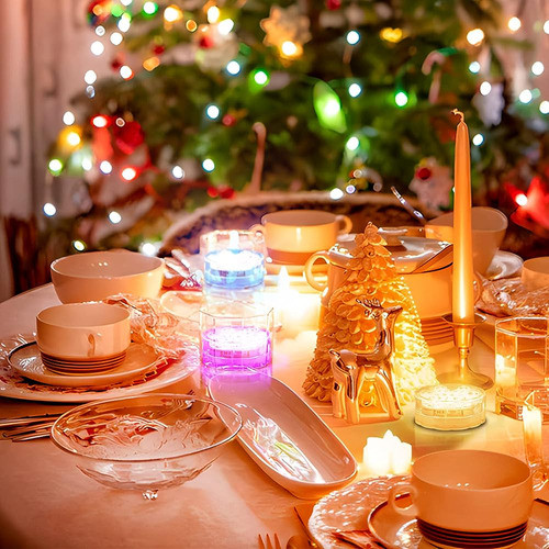 ~? Creatrek Led Tea Light Submersible Tub Spa Lámpara Que Ca 1