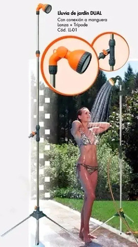 Ducha Portatil Pileta Terraza Camping Jardin Casa Rodante 1
