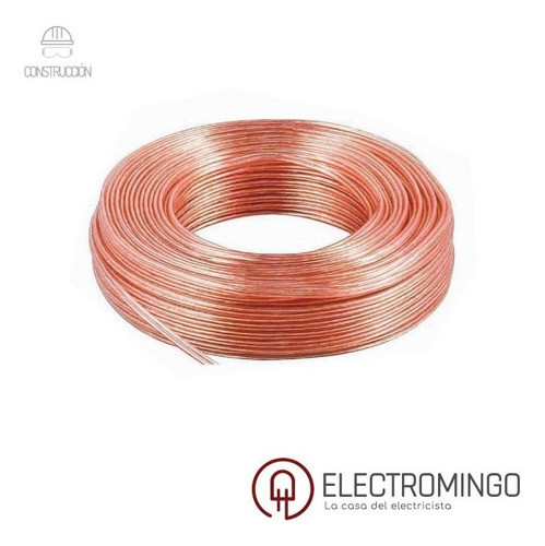 Cable Paralelo Bipolar Cristal X 0,75 Mm Flexivolt X 50 Mts 0