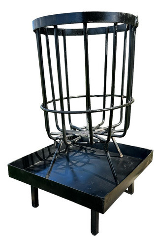 Quemador/ Fogonero Redondo Con Base 40x40 0