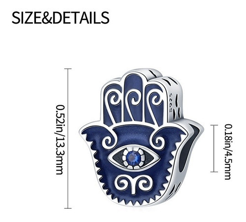 Charm Dije Colgante Plata 925 Para Pulsera Pandora Pac049 1
