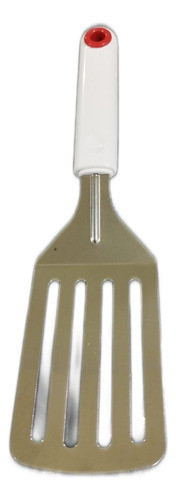 Espátula Inox Ranurada Para Doblar Dar Vuelta Y Escurrir 0