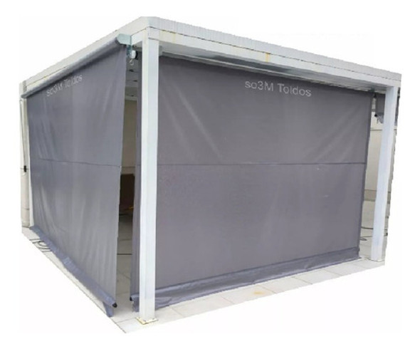 Toldo Cortina Prontos 300 Largura X 250 Altura So3m 0
