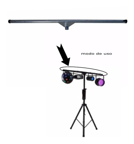 Soporte  T  Para Pie De Luces 1,5 Ms Laser Led Spots 0