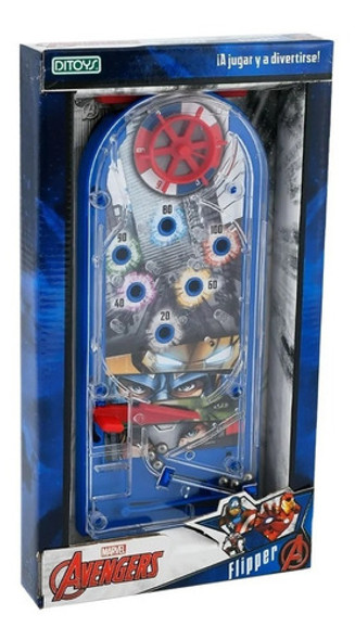 Avengers Flipper Chico Juego De Mesa Ditoys Sharif Express 1