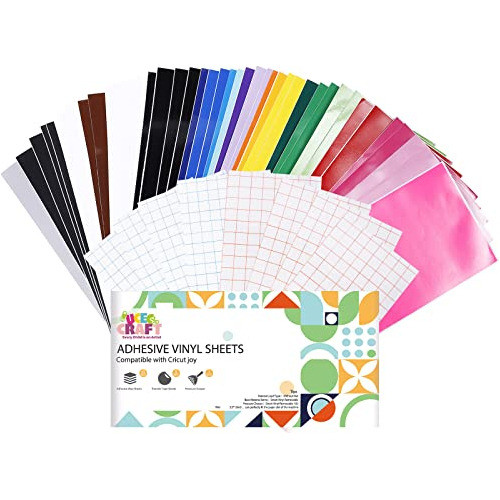 Láminas Adhesivas De Vinilo Ucec Compatibles Con Cricut Joy, 0