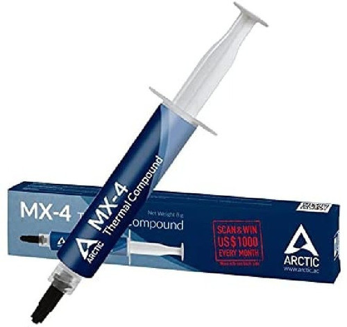 Pasta Termica 8g  Arctic Mx-4 Gpu Ps4,3,5 Xbox Pc Graficas ! 0
