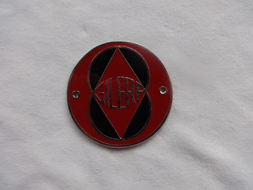 Escudo Gilera 150 200 Metalica Moto Insignia No Manual Folle 1