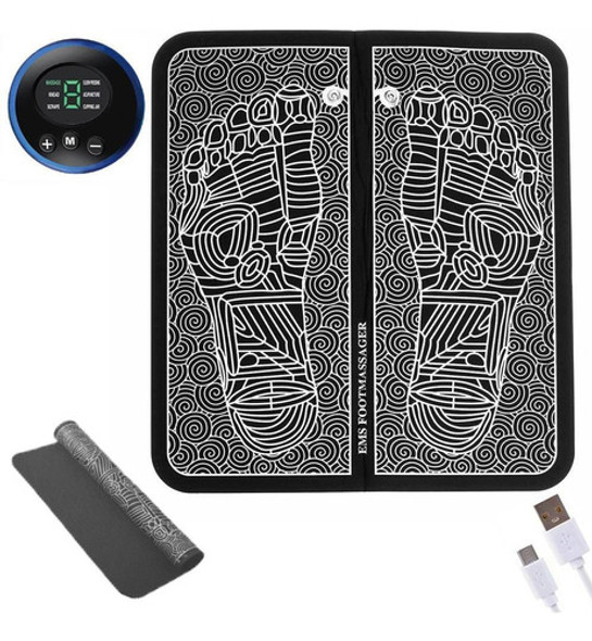 Massageador Tapete Eletrico Pes Perna Corpo Reflexologia 0