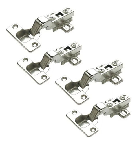 Bisagra Codo 9 Cazoleta 35mm Mueble Puerta X4 Unidades 0