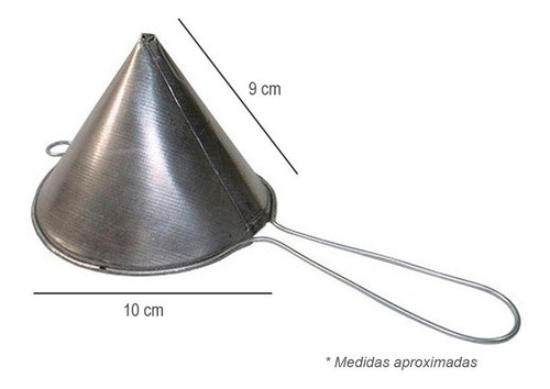 Peneira Para Oleo Chinoy 10x9 E 16x16 Coador Super Fino Inox 1