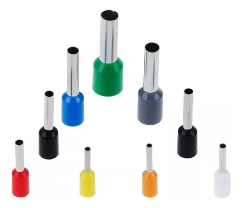 Terminales Puntera Hueca Tubular 2,5mm Pack X 100u Tbcin 1