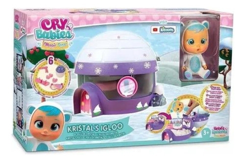 Cry Babies Muñeca Magic Tears Iglu De Kristal Original 97985 0