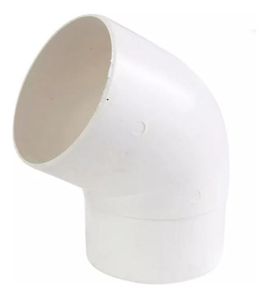 Codo 60° Canaleta Plastica Blanca Pvc Techo 3 Metros Tigre 0