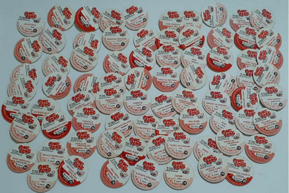 Lote 77 Tazos Ping Pong Animales Zaps Importados Brasil 1 Lote 77 Tazos Ping Pong Animales Zaps Importados Brasil 1
