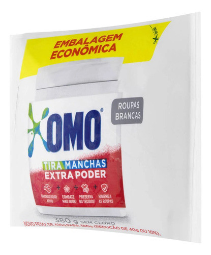 Kit C/ 4 Tira Manchas Roupas Brancas Pó 380g Tixan Ypê 0