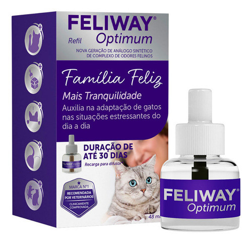 Feliway Optimum Refil 48ml - Ceva 0