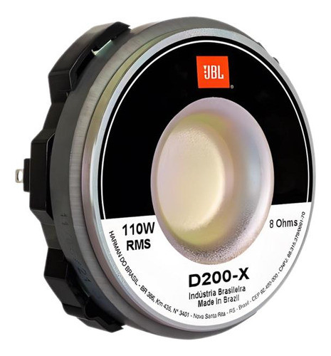 Driver Jbl D200x 110w Rms 8 Ohms Fenólico Original 1
