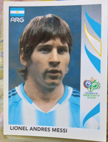 Figurinha Messi 185 Copa 2006 ! Sem Colar Made In Brasil 0