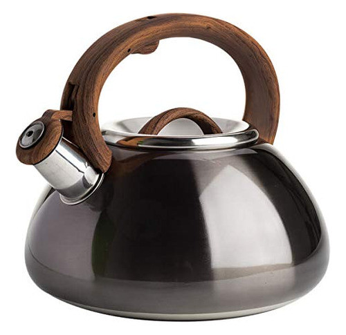 Primula Pagm16225 Avalon 25 Qt Silbato De Acero Inoxidable O 0