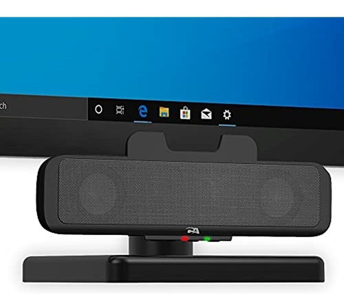 Cyber Acoustics Usb Speaker Bar - Altavoz Estéreo Alimenta 0